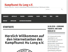 Tablet Screenshot of hulong.de